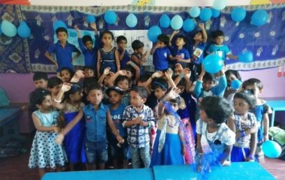 Blue Day of KG Kids 2019